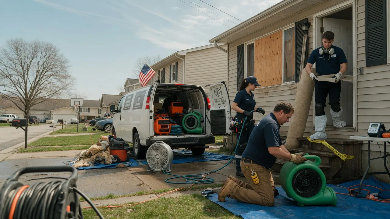 Water Damage Restoration in Regina, KY near me
